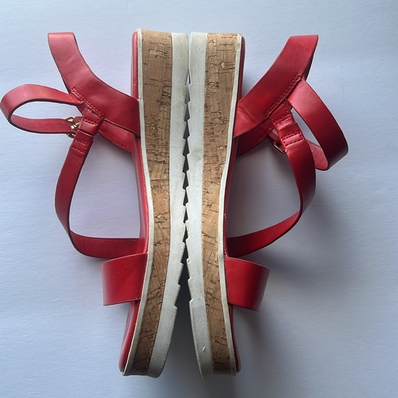 Marc Fisher Red Sandals - Picture 2 of 11